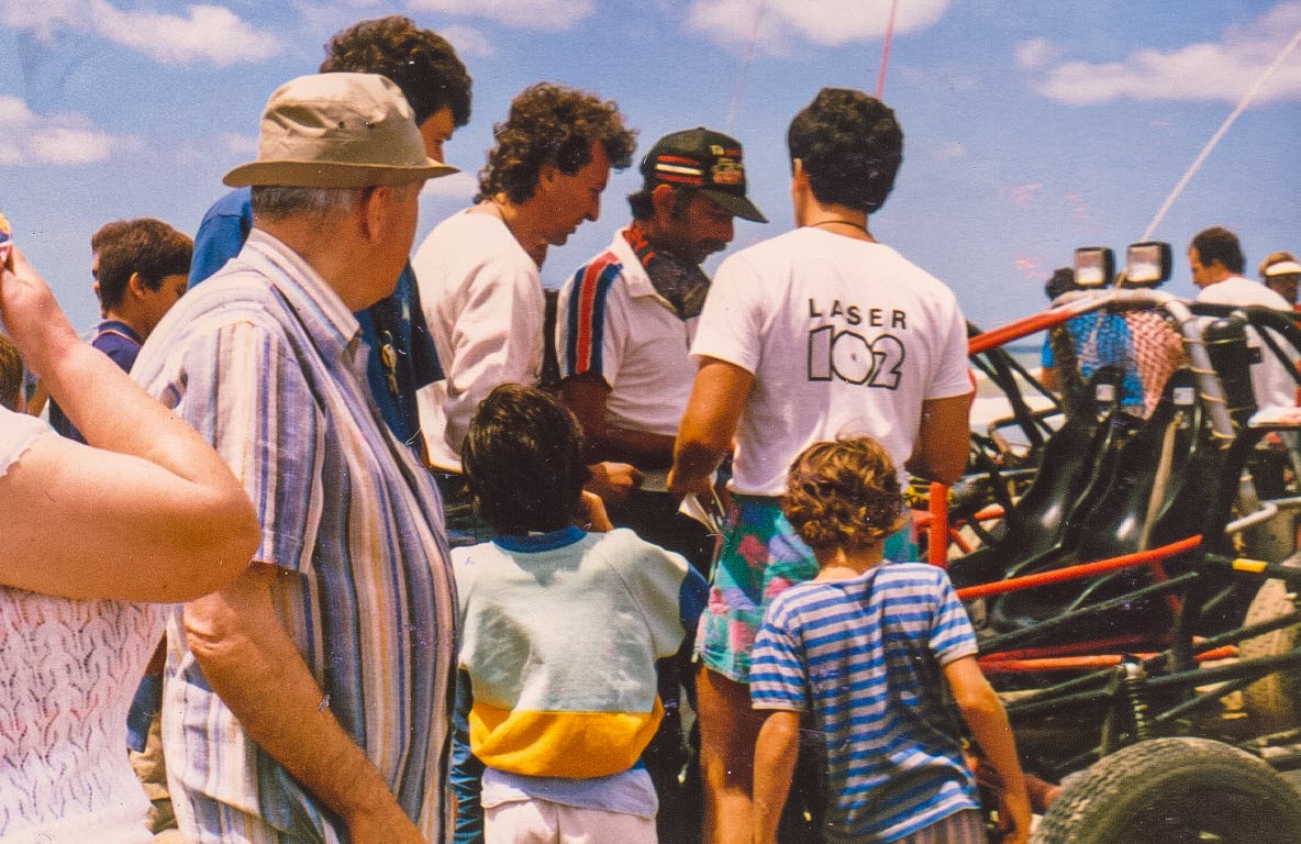  Pinamar (médanos) -  - Auto racing -  (#EnduroPinamar1988Dufour) Photo by:  | Siuxy Sports 1988-01-20