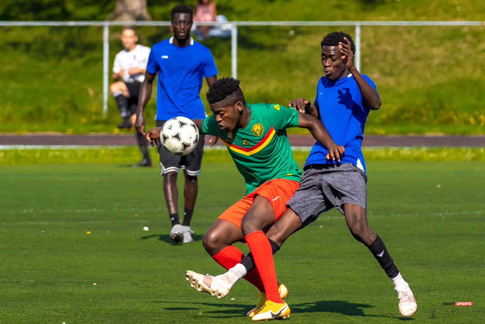  Lions du Cameroun - Top Boys FC - Soccer - Lions du Cameroun Vs Top Boys FC - LIGAF One (#LIGAFLionsVsTopBoys2022) Photo by: Dan Taylor-Morin | Siuxy Sports 2022-08-28