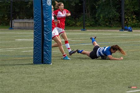 RSEQ Rugby Fem - U. de Montréal (70) vs (3) McGill - Reel A1 - 1er mi-temps