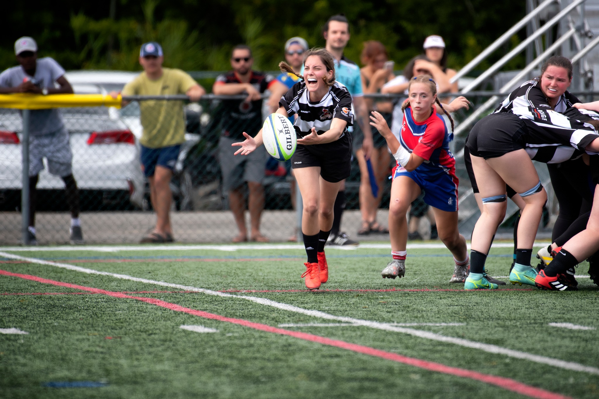  Saint-Georges Lumberjacks - Braves de Trois-Rivières - Rugby - Finale Développement (F) - Club de Rugby Lumberjacks (21) vs. (15) Braves de Trois-Rivières (#RugbyQC2022FinalFD) Photo by: Simon Duquette | Siuxy Sports 2022-08-13