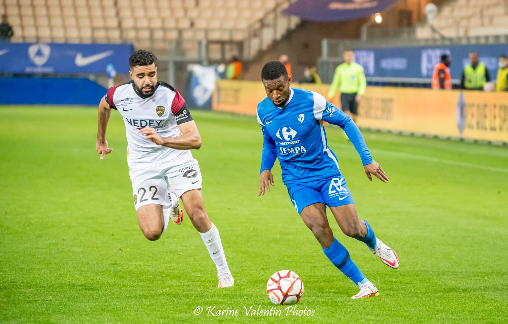  Grenoble Foot 38 - FC Sochaux-Montbéliard - Soccer - Grenoble Vs Sochaux (#GF38vsFCSM2022) Photo by: Karine Valentin | Siuxy Sports 2022-02-12