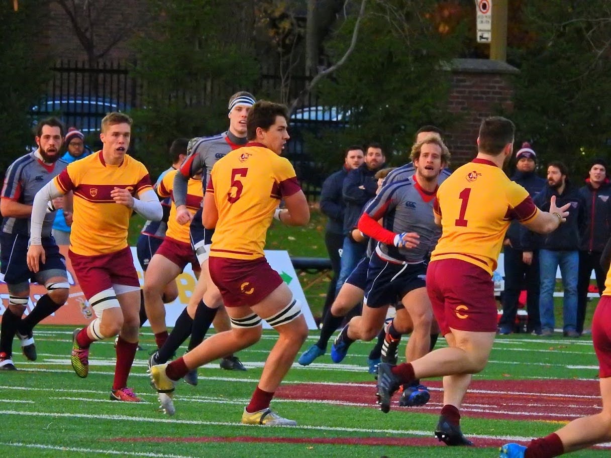 Jean-Baptiste DARGELOS - Rudy ESCOFFIER - Jackson MARQUARDT - Stephen MARTINEZ - Moritz WITTMANN -   -  - Rugby -  (#ConcordiaVsETS2017) Photo by:  | Siuxy Sports 2017-09-17