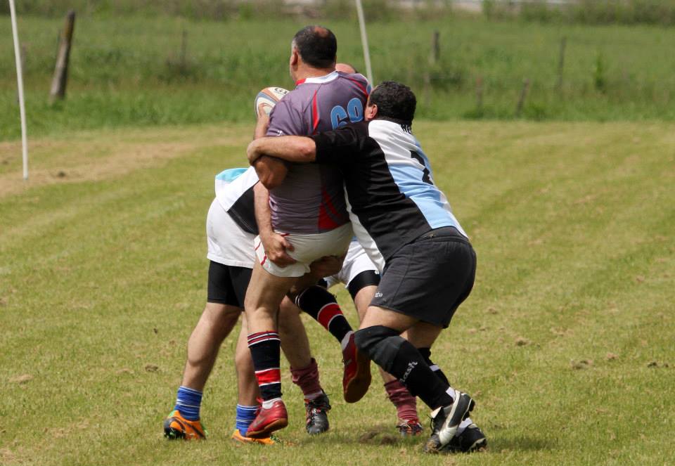  Cambalache XV - Centro Naval - RugbyV - Cambalache XV vs RON XV (Centro Naval) - Primer Enc. Veteranos en Areco con Vaquillona c/Cuero 2014 (#CambalacheXVvsRONXV2014) Photo by: Luis Robredo | Siuxy Sports 2014-10-18