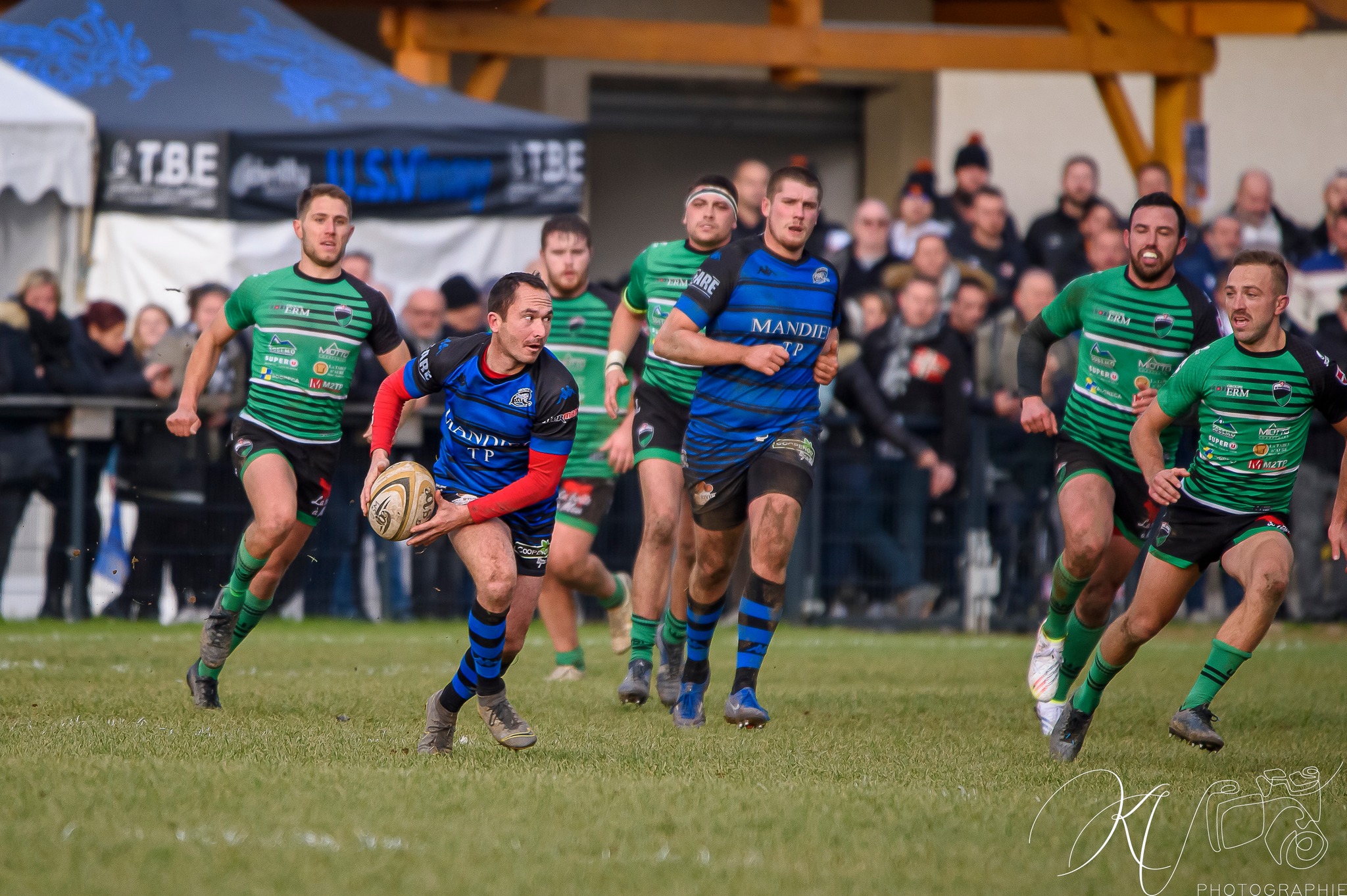  US Vinay - US Montmelian - Rugby - US Vinay (18) vs (28) US Montmélian (#USVUSM2022) Photo by: Karine Valentin | Siuxy Sports 2022-11-27