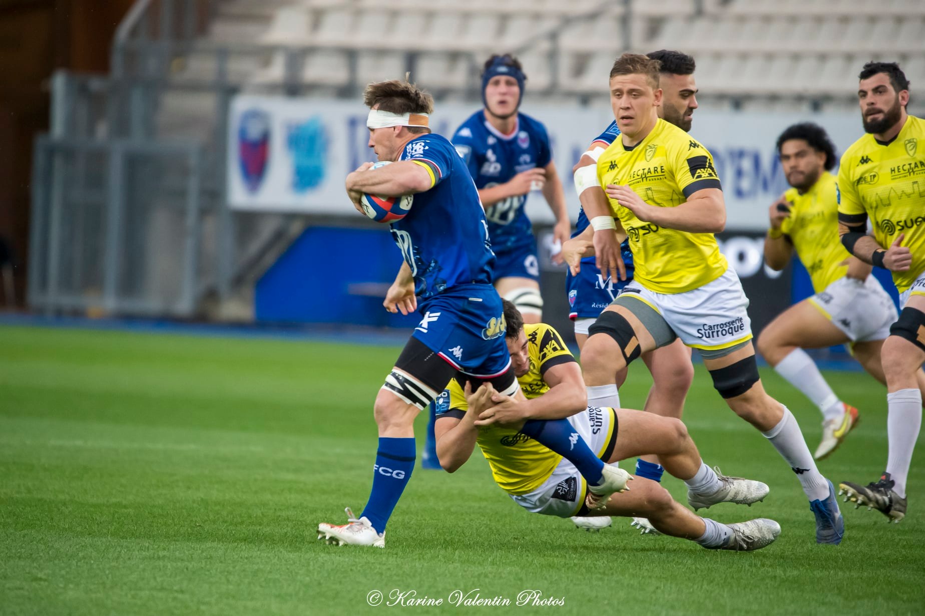 Marnus SCHOEMAN -  FC Grenoble Rugby - US Carcassonne - Rugby - Grenoble (28) vs (23) Carcassonne (#FCGRvsUSC2022) Photo by: Karine Valentin | Siuxy Sports 2022-04-22