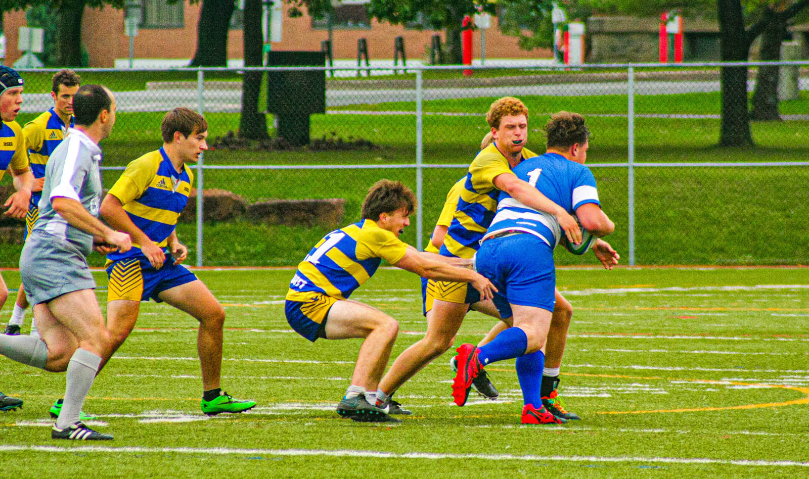 Dylan DRIVER - Danny O'SHEA -  College John Abbott - College Dawson - Rugby -  (#AbbottVsDawsonM2021) Photo by:  | Siuxy Sports 2021-10-03