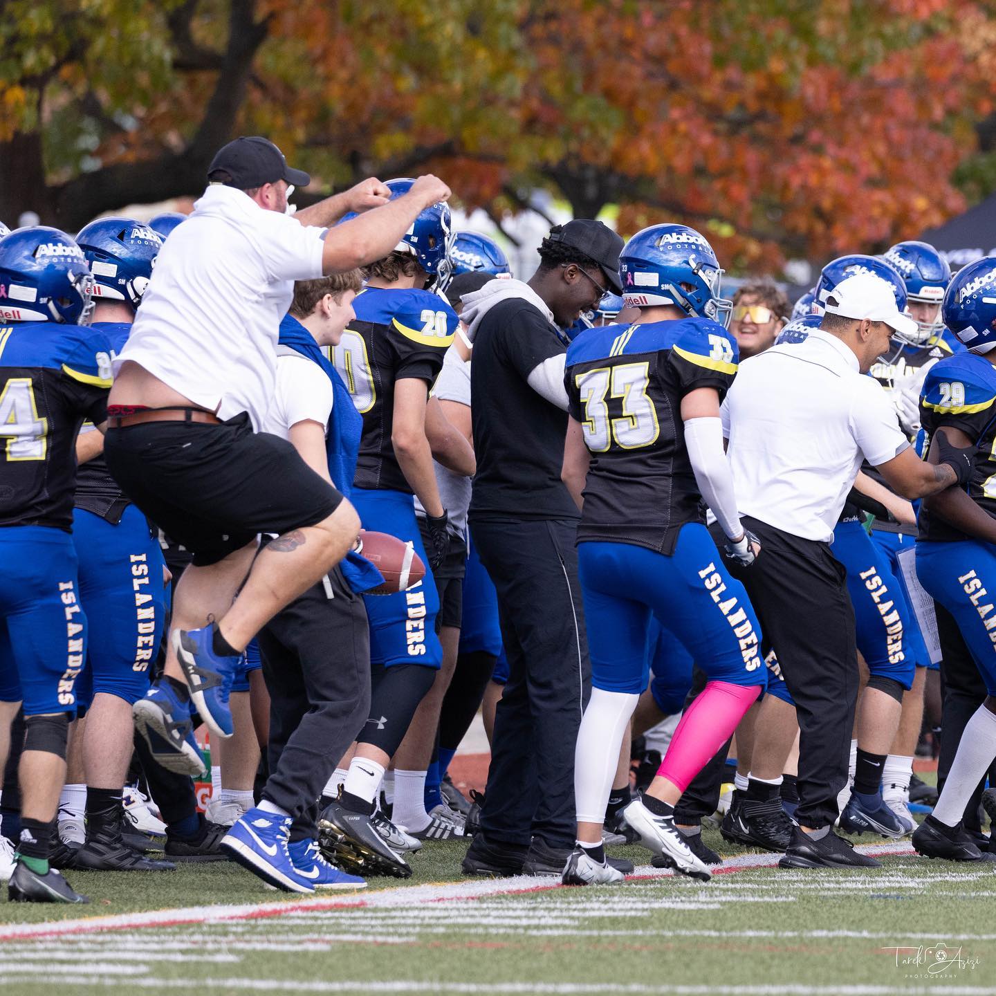  College John Abbott - Université de Sherbrooke - Football - RSEQ - Football D2 - Abbott (35) vs (6) Sherbrooke (#RSEQFJACSHB2022A) Photo by: Tarek Azizi | Siuxy Sports 2022-10-15