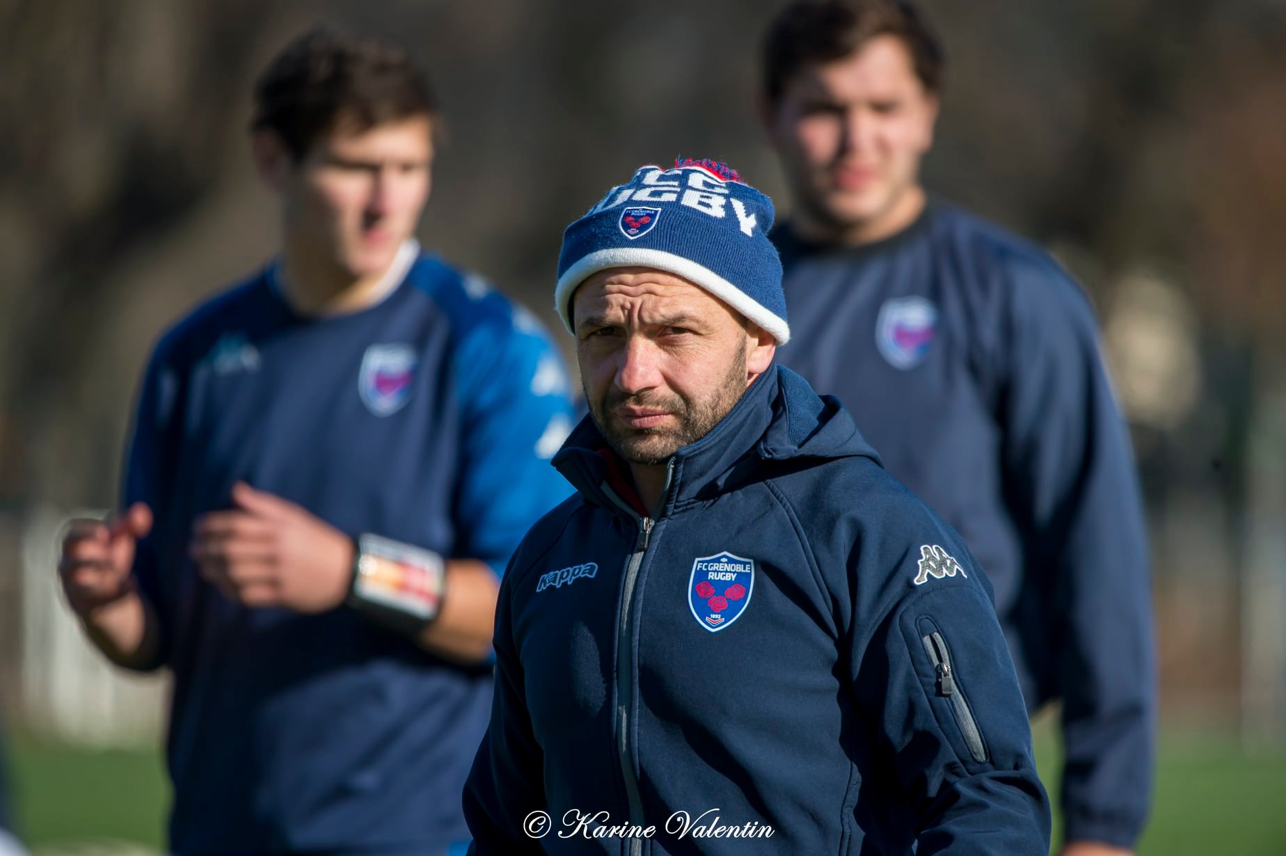  FC Grenoble Rugby -  - Rugby - Entrainement Rugby (#RFCGrenobleEntr2022jan) Photo by: Karine Valentin | Siuxy Sports 2022-01-25
