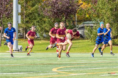 RSEQ - Rugby Masc - Concordia U. (24) vs (22) U. de Montréal - Reel A1 - 1er mi-temps