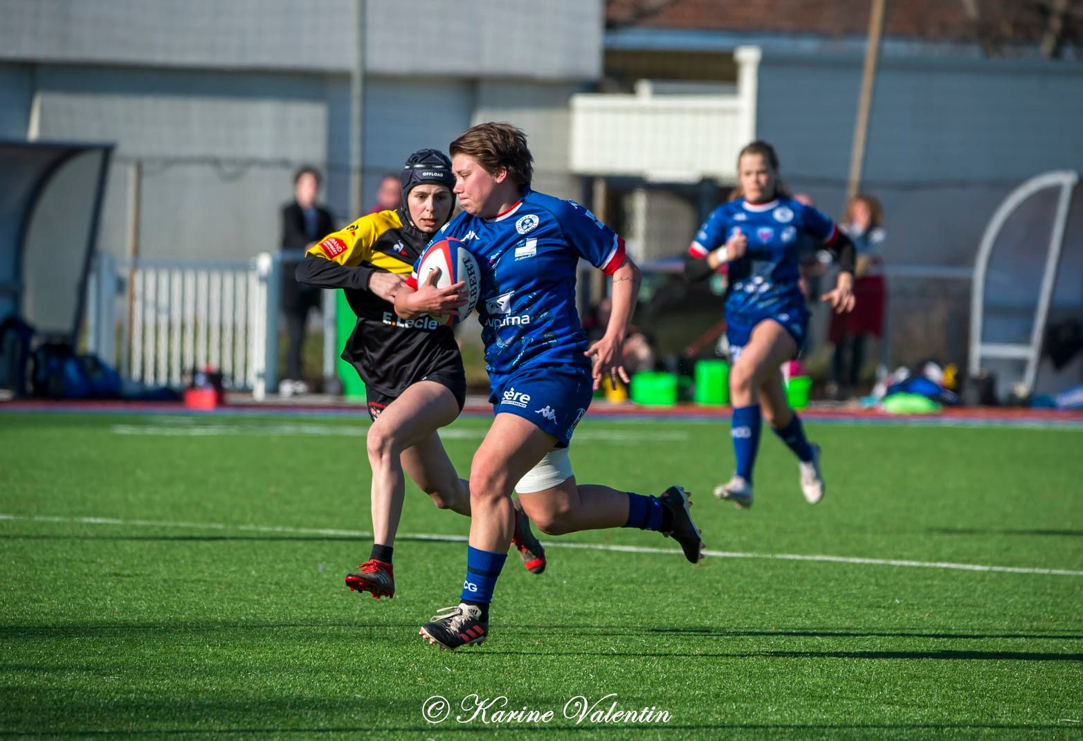  FC Grenoble Rugby - Stade Olympique de Chambéry rugby - Rugby - FC Grenoble (76-7) SOC Rugby - Féd1 (#AmazonesVsSOC2022) Photo by: Karine Valentin | Siuxy Sports 2022-02-27