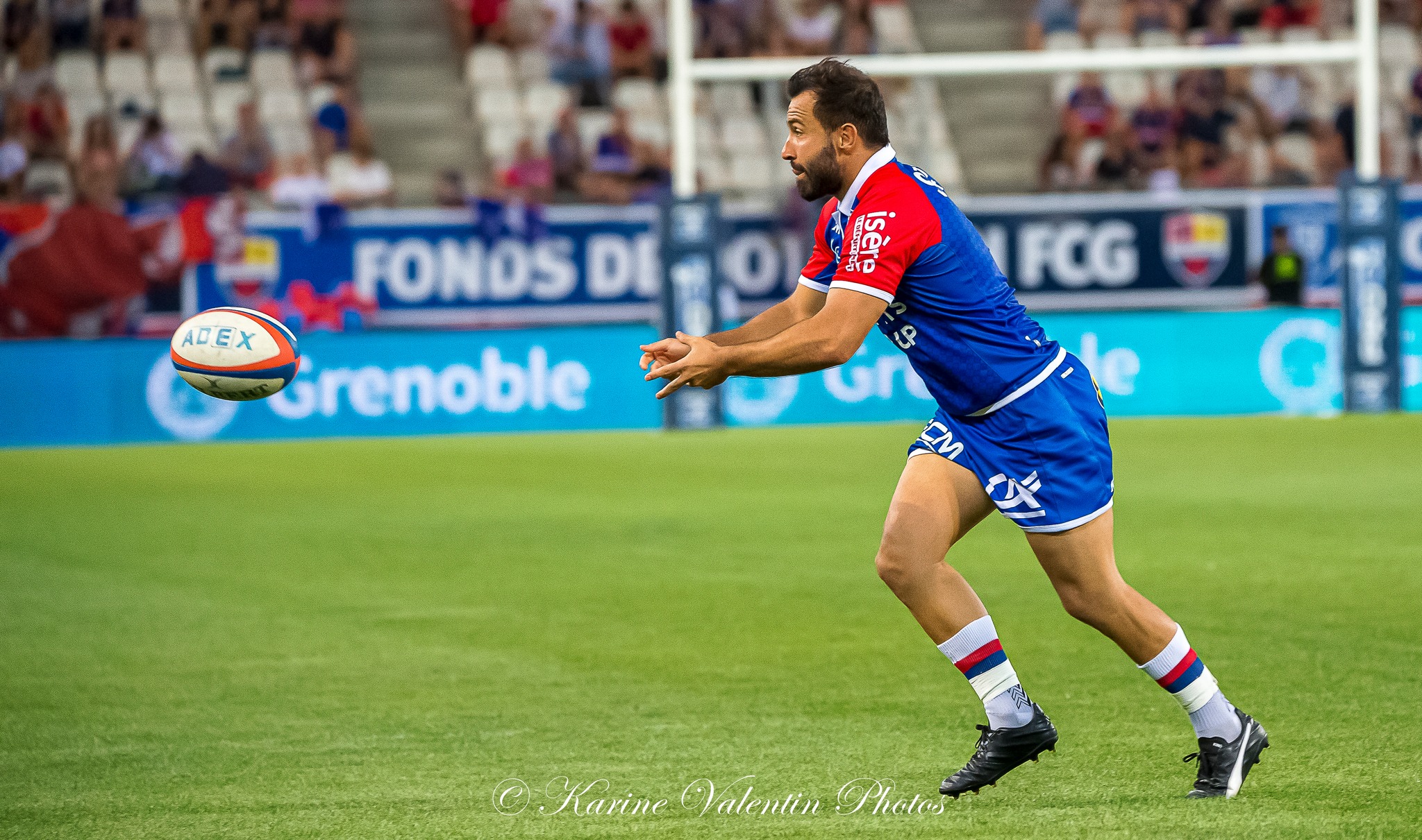 Eric ESCANDE -  FC Grenoble Rugby - AS Béziers Hérault - Rugby - FC GRENOBLE RUGBY (19) VS (15) AS BÉZIERS HÉRAULT (#FCGvsASBHaou2022) Photo by: Karine Valentin | Siuxy Sports 2022-08-26