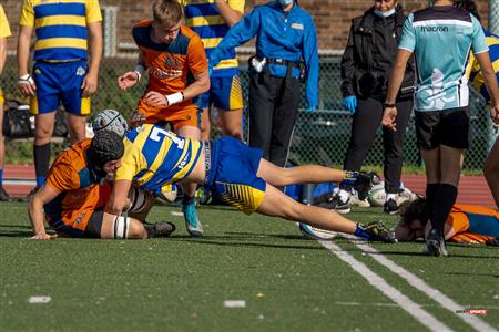 RSEQ - Rugby Masc - André Laurendeau (14) vs (33) John Abbott College - Reel A