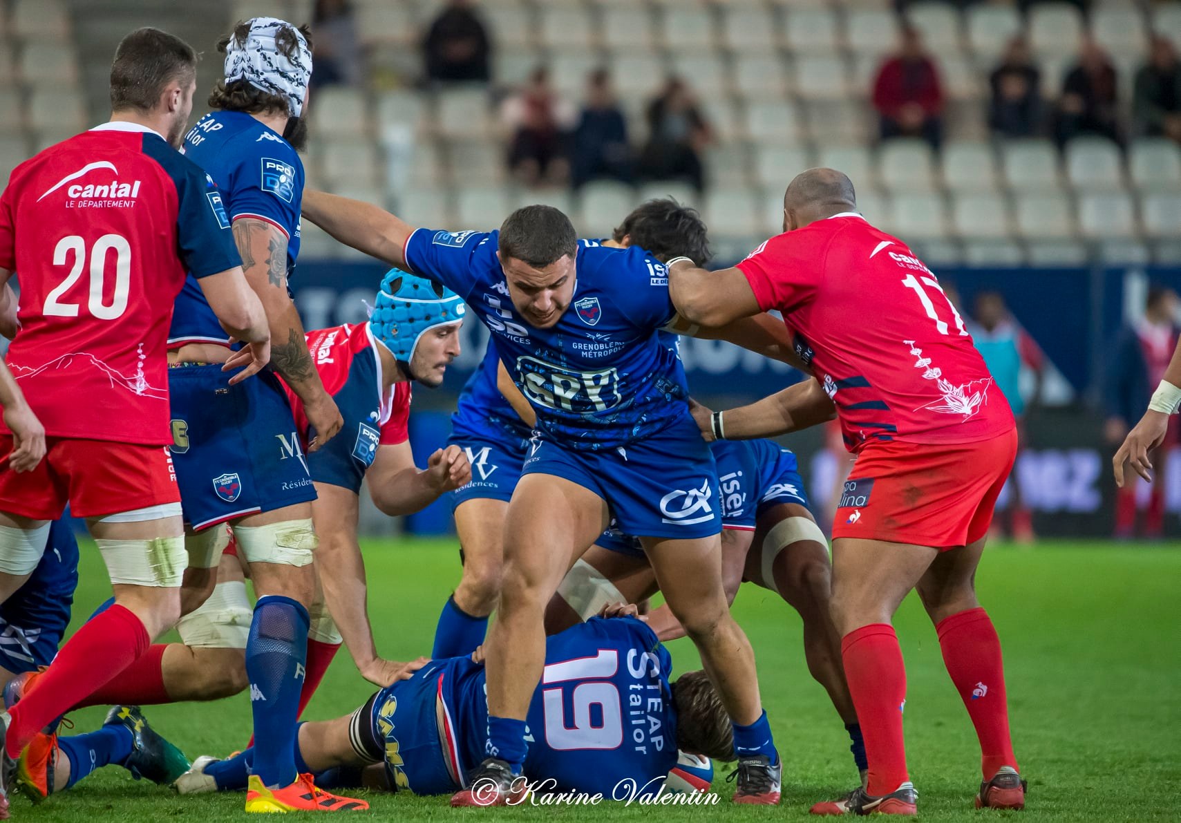  FC Grenoble Rugby - Stade Aurillacois - Rugby - FC Grenoble Rugby vs Stade Aurillacois - 2022 (#FCGvsSA2022R02) Photo by: Karine Valentin | Siuxy Sports 2022-02-18