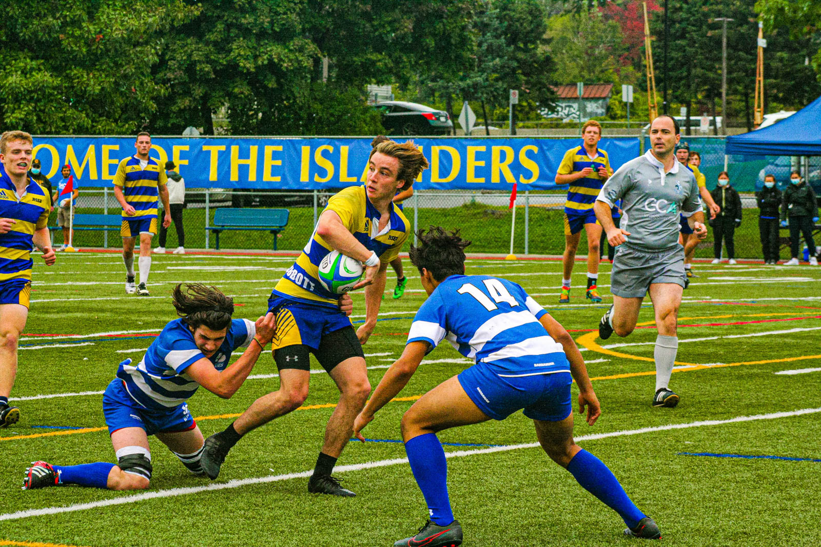 Danny O'SHEA -  College John Abbott - College Dawson - Rugby -  (#AbbottVsDawsonM2021) Photo by:  | Siuxy Sports 2021-10-03