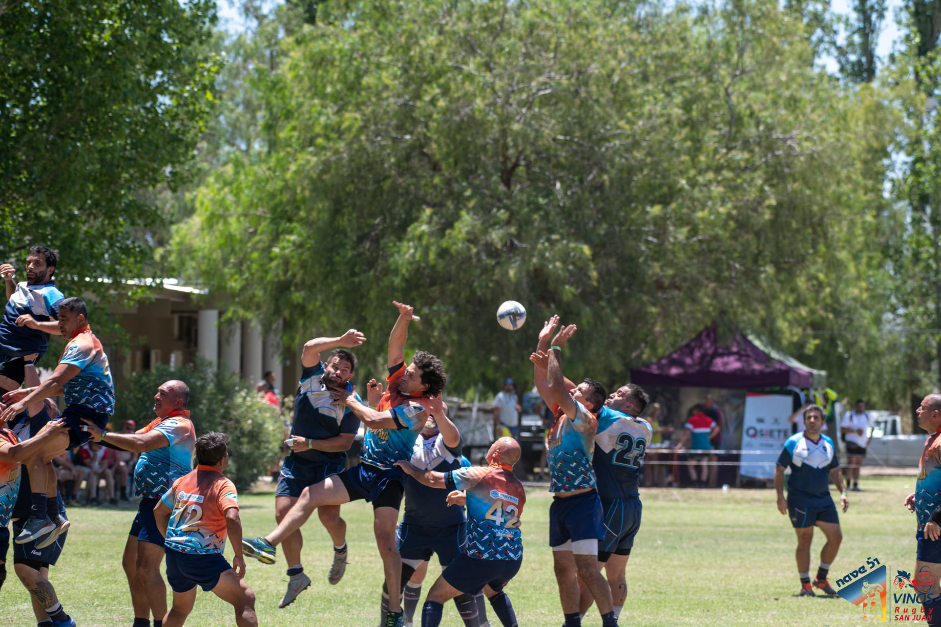 VARBA - VINOS Rugby - RugbyV - 51 Nacional de Veteranos de Rugby San Juan - VARBA 2 vs VINOS 2 (#51NaVeSJ21VARBA2vVINOS2) Photo by: Diego van Domselaar | Siuxy Sports 2021-11-15