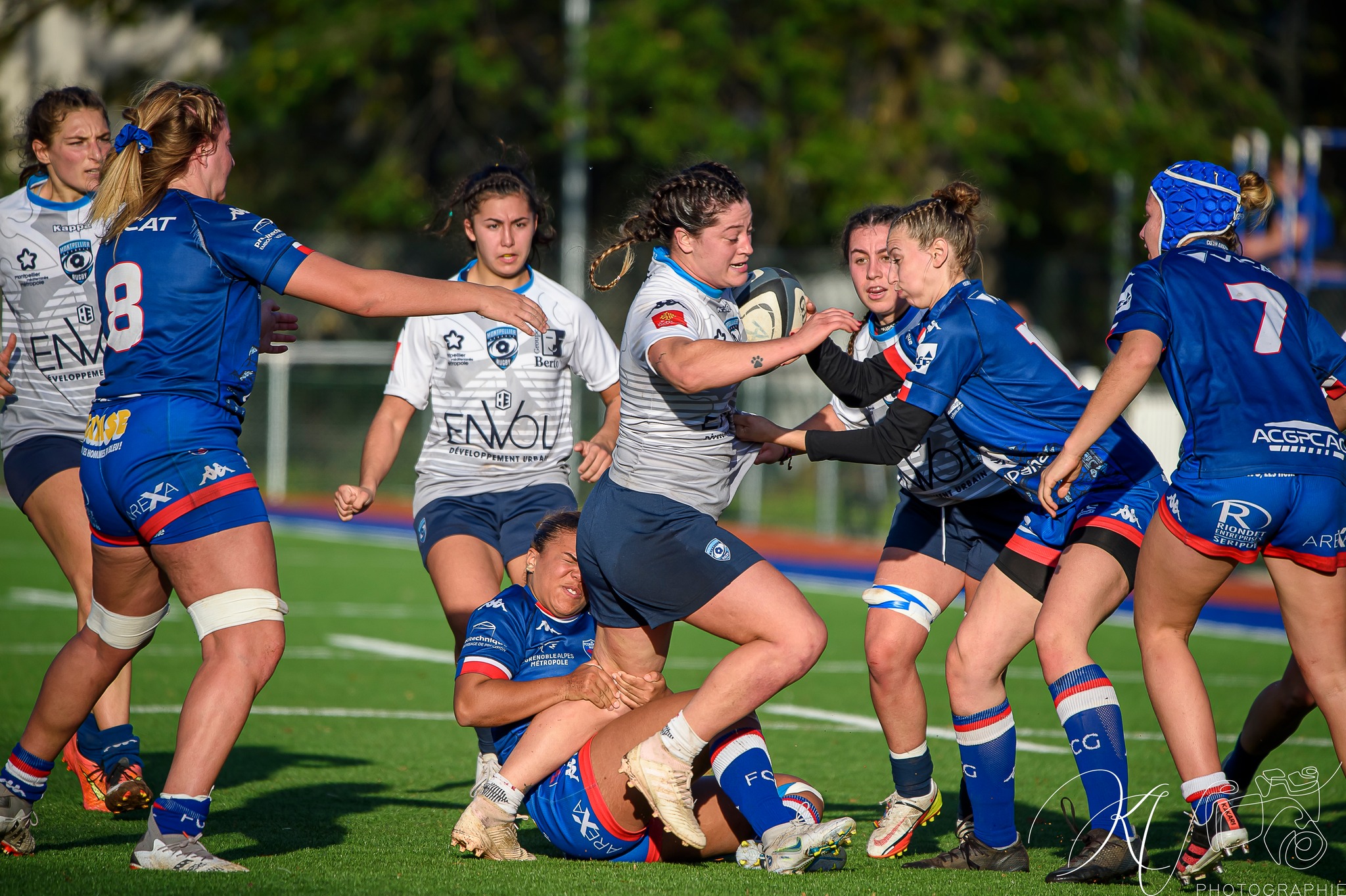  FC Grenoble Rugby - Montpellier Hérault Rugby - Rugby - Reserve FCG Amazones (33) vs (7) Montpellier HR (#FCGMHR2022) Photo by: Karine Valentin | Siuxy Sports 2022-11-13