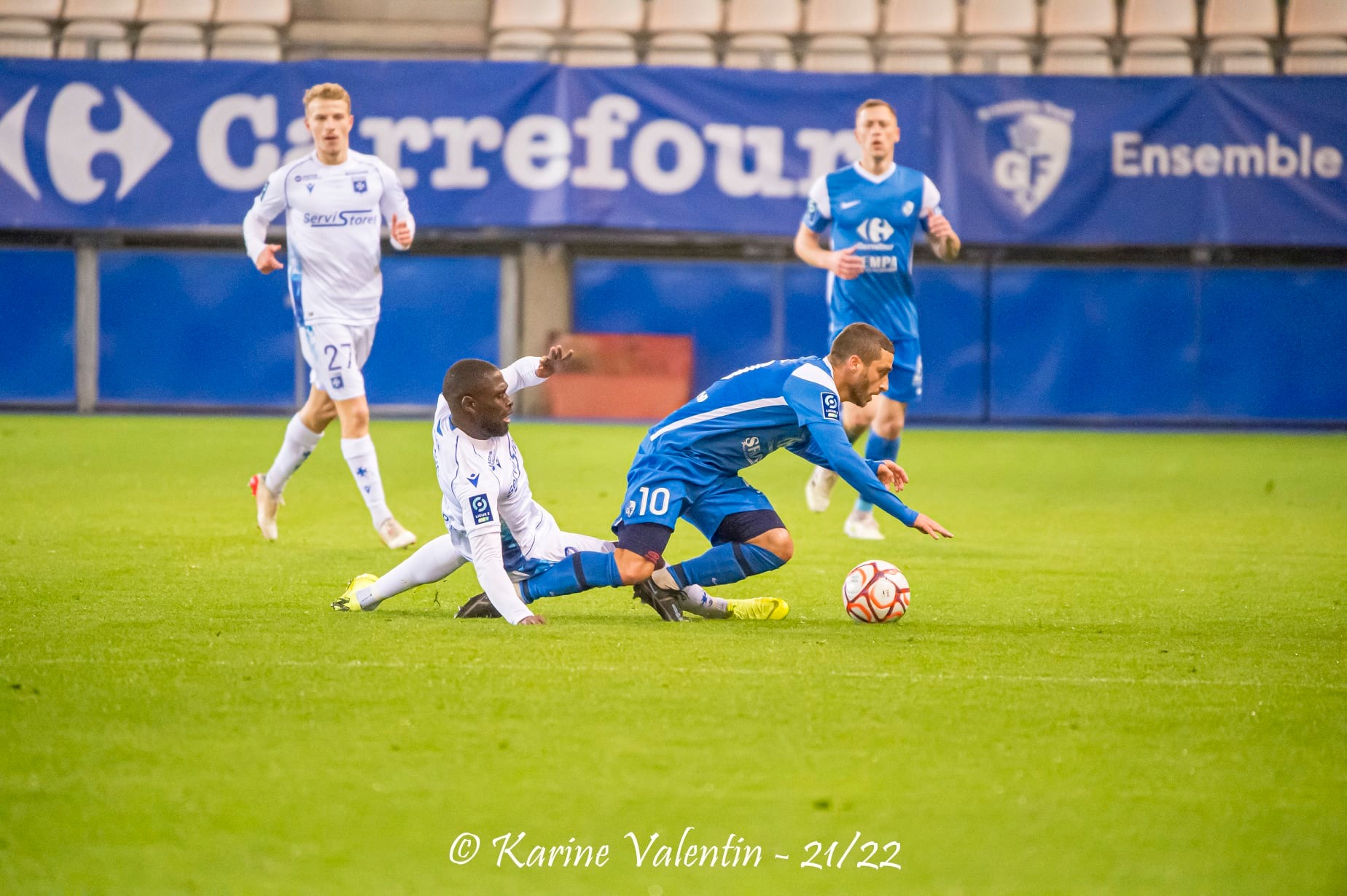  Grenoble Foot 38 - AJ Auxerre - Soccer - GF38 vs AJ Auxerre  (#GF38vsAJAuxerre2022jan) Photo by: Karine Valentin | Siuxy Sports 2022-01-08
