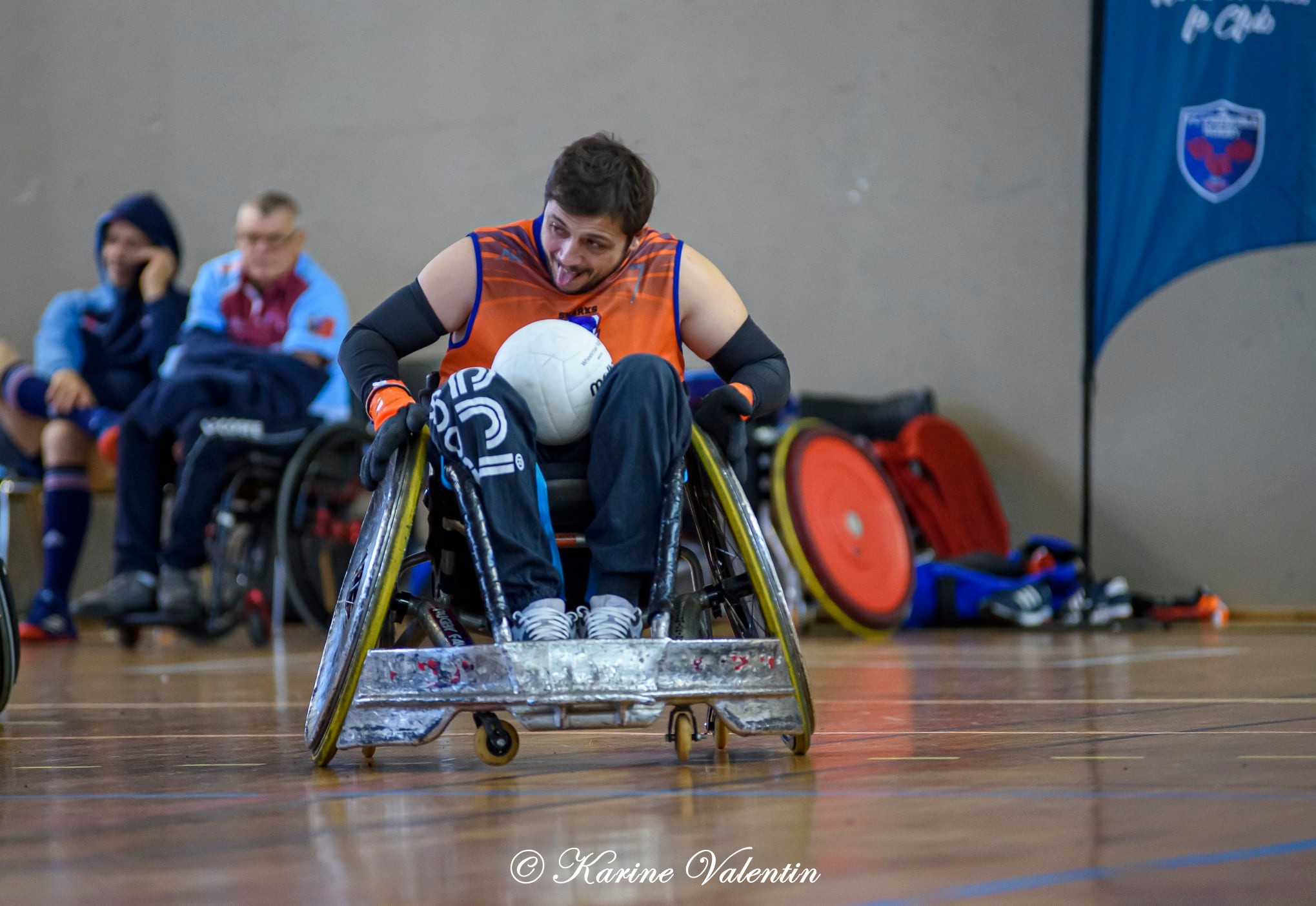  Montpellier Hérault Rugby -  - Wheelchair rugby -  (#QuadRugbyMontpeRFCTPM2021Nov) Photo by: Karine Valentin | Siuxy Sports 2021-11-20
