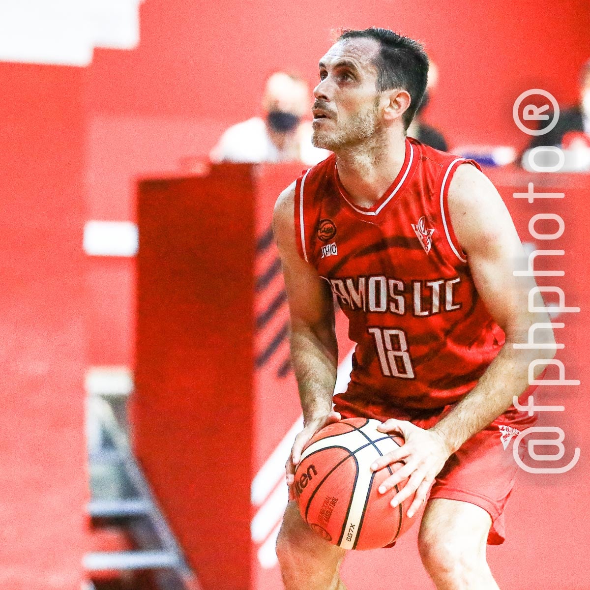 Ariel GARCÍA -  Ramos Mejía Lawn Tennis Club - Centro Deportivo Huracán de San Justo - Basketball - Ramos Mejia Lawn Tenis Club (83) Vs (54) Huracan de San Justo - 2022 - Liga Federal (#RMLTCVSHSJ2022fed) Photo by: Alan Roy Bahamonde | Siuxy Sports 2022-04-12