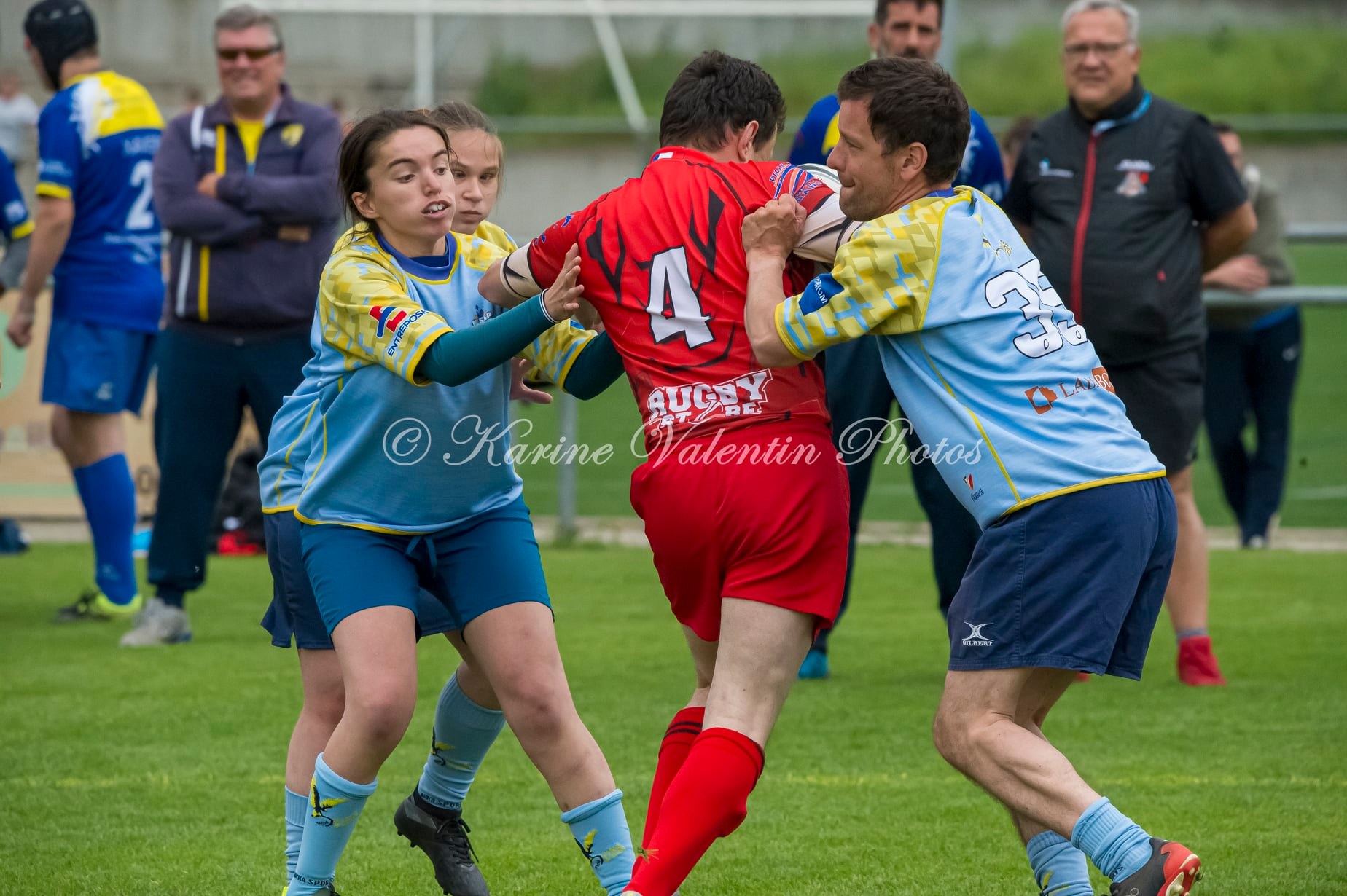   -  - Mixed Ability Rugby - Championnat de France de Rugby Adapté - 2022 (#CHAMPFrRugbyAdapte2022) Photo by: Karine Valentin | Siuxy Sports 2022-05-08