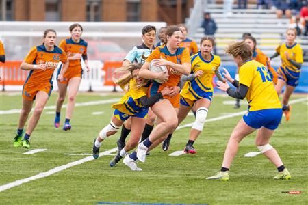 RSEQ - Rugby Fem - John Abbott (55) vs (12) André Laurendeau - Finals - Reel A1