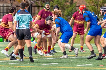 RSEQ - Rugby Masc - Concordia U. (24) vs (22) U. de Montréal - Reel A1 - 1er mi-temps