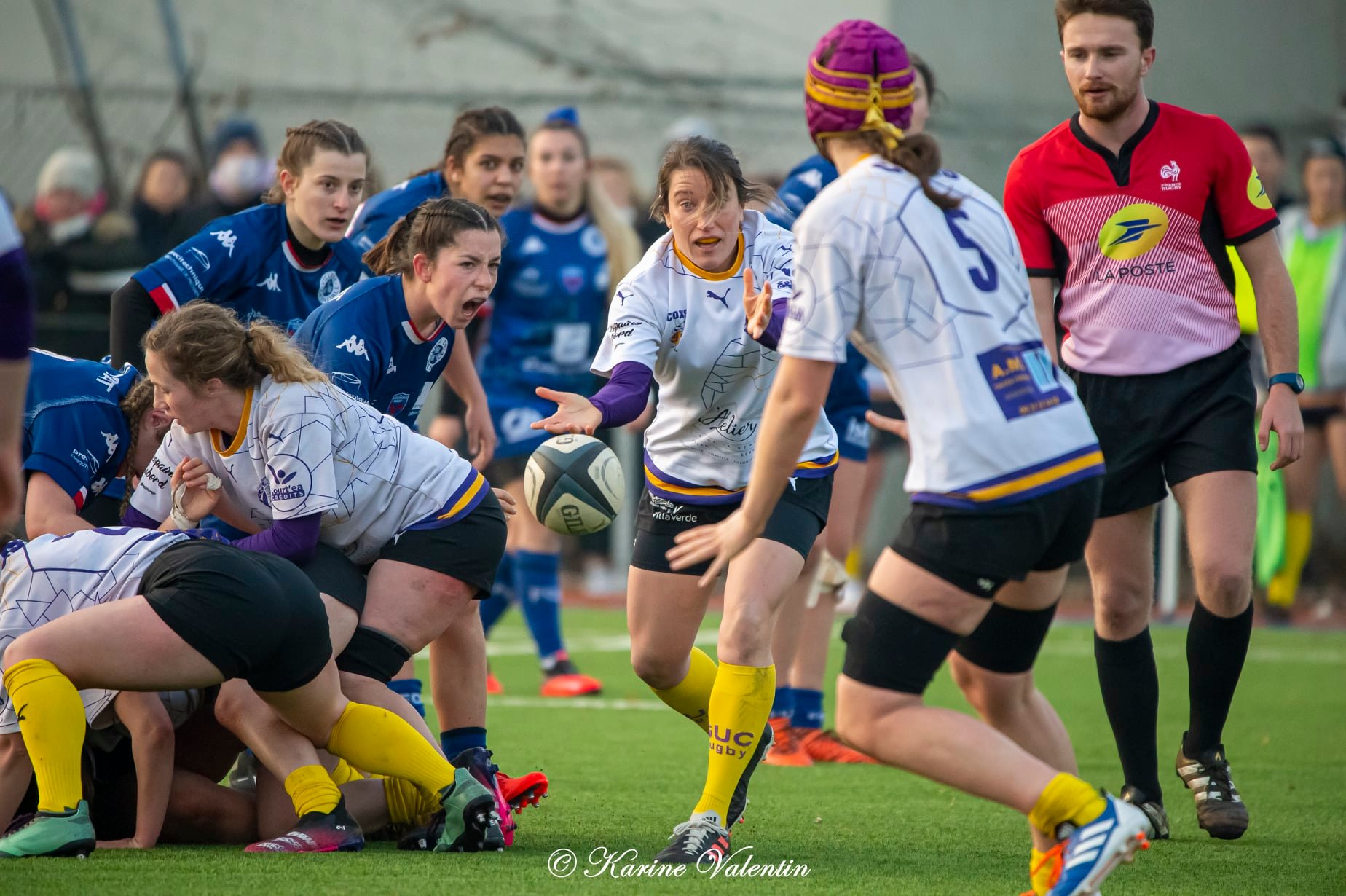  FC Grenoble Rugby - Grenoble Université Club Rugby - Rugby - Grenoble Amazones vs Les Coccinelles du Grenoble Université Club - F1 (#FCGsGUCR2022janF1COXS) Photo by: Karine Valentin | Siuxy Sports 2022-01-30