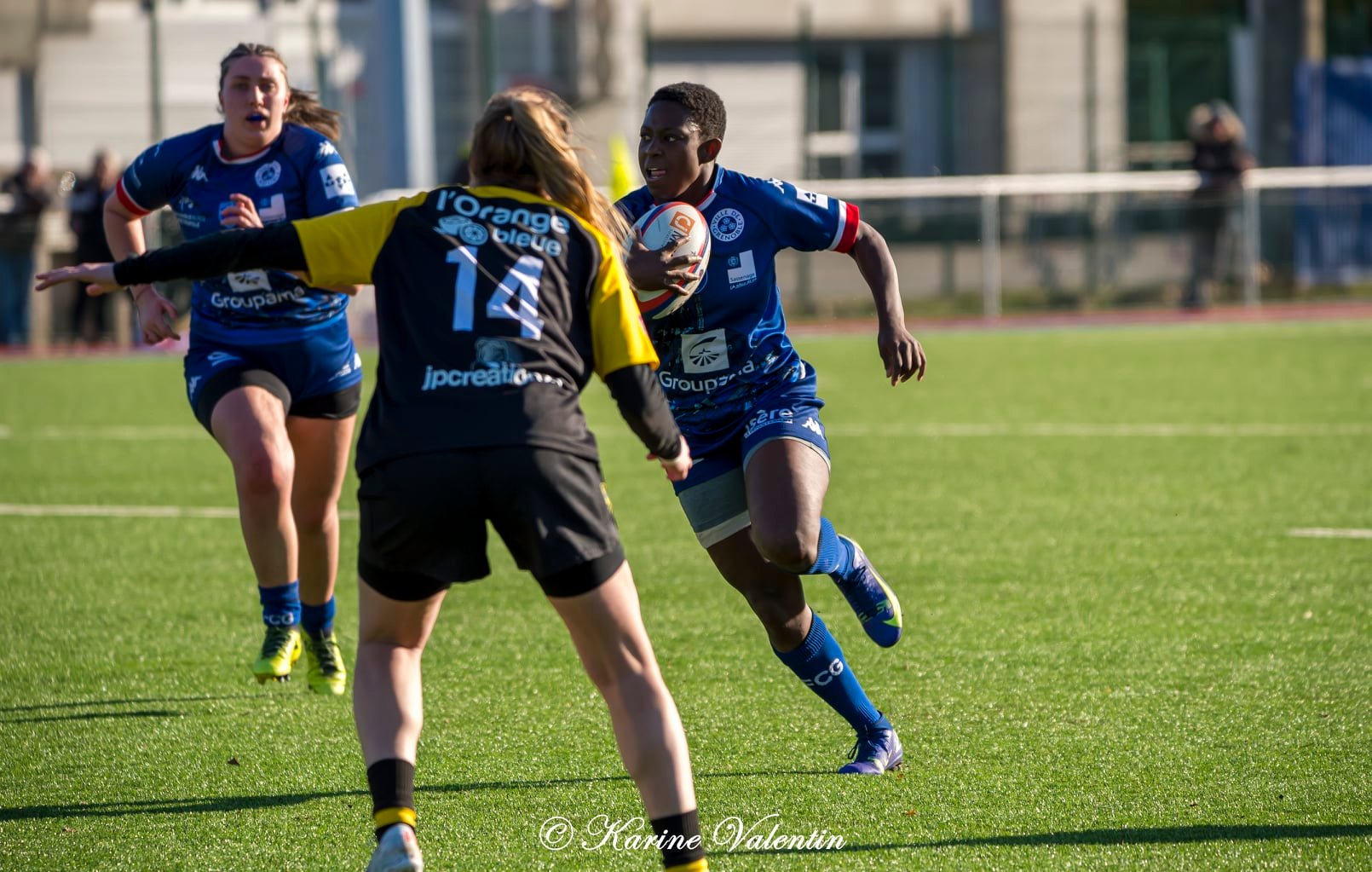Tatiana JOSEPH -  FC Grenoble Rugby - Stade Olympique de Chambéry rugby - Rugby - FC Grenoble (76-7) SOC Rugby - Féd1 (#AmazonesVsSOC2022) Photo by: Karine Valentin | Siuxy Sports 2022-02-27