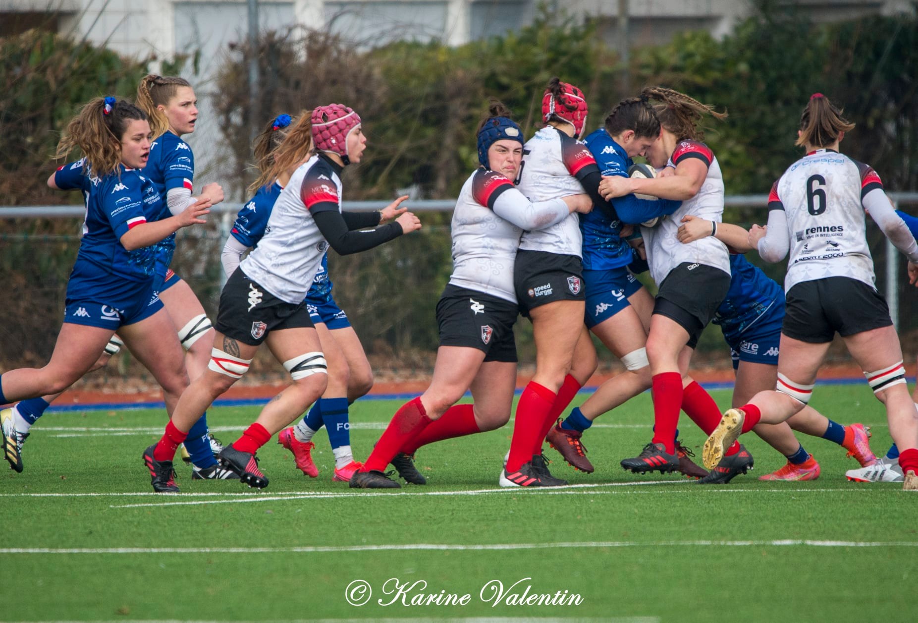  FC Grenoble Rugby - Stade Rennais Rugby - Rugby - Grenoble Amazones vs Stade Rennais Rugby (#AmazonesVsSRR2022jan) Photo by: Karine Valentin | Siuxy Sports 2022-01-30