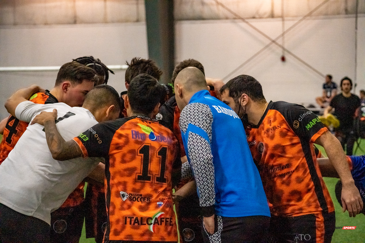 Alexander FLORES - Vincent GARCIA -  Bandjos FC - Faucons St-Lazare - Soccer - Bandjos FC1 vs Faucons St-Lazare - QSL 2022 (#BandjosVsFaucons2022) Photo by:  | Siuxy Sports 2022-02-24