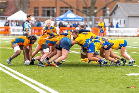RSEQ - Rugby Fem - John Abbott (55) vs (12) André Laurendeau - Finals - Reel A1