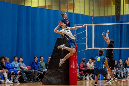 RSEQ - VOLLEYBALL C M D2 SUD-OUEST - TOURNOI 4 - SECTION A - NOMADES (1) VS (2) AIGLES