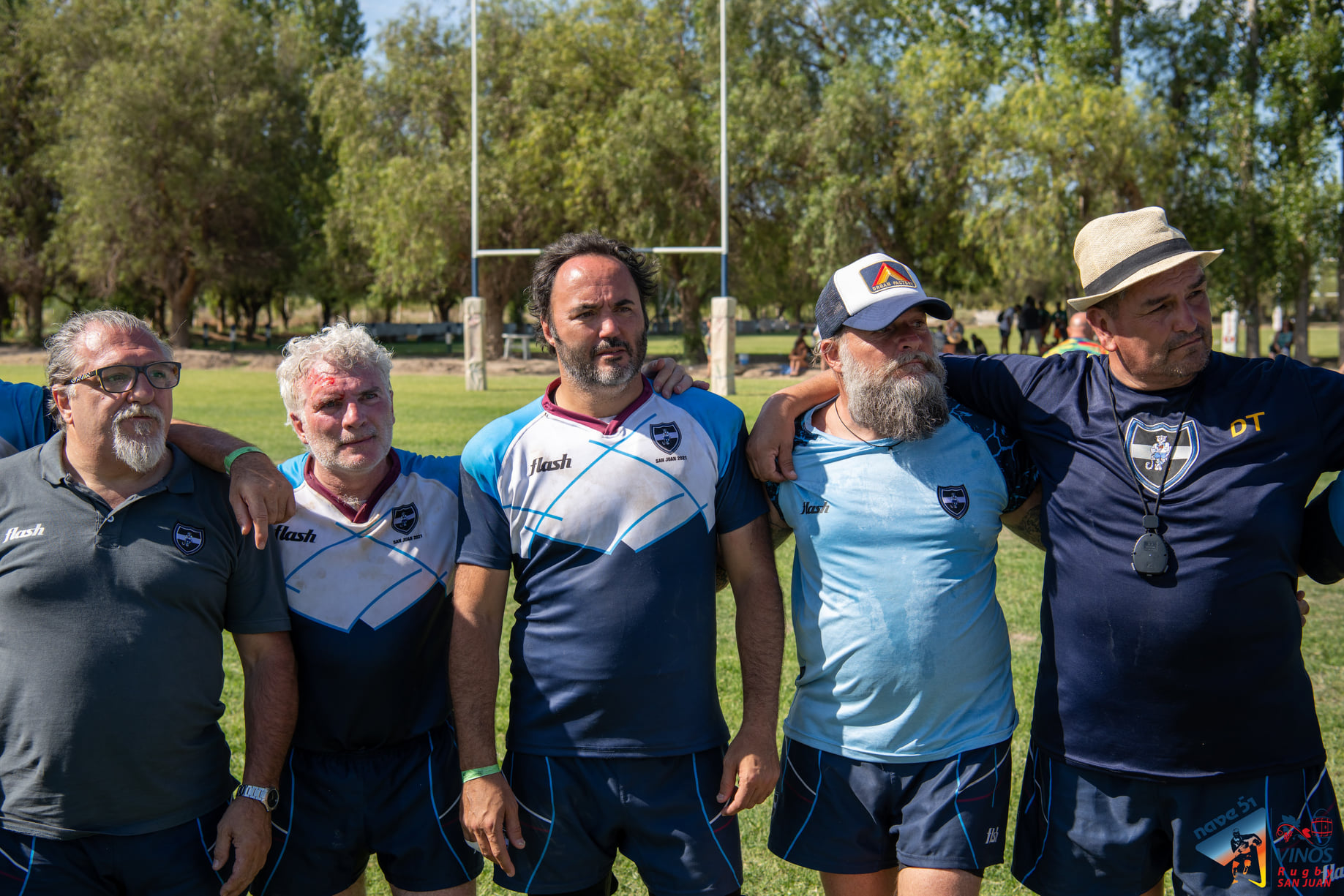 Jorge BALLARD - Pablo MORAN - Nestor MORASSO - TBD012 TBD012 -  VARBA -  - RugbyV - 51 Nacional de Veteranos de Rugby San Juan - VARBA (#51NaVeRugbySJ21VARBAs) Photo by: Diego van Domselaar | Siuxy Sports 2021-11-15