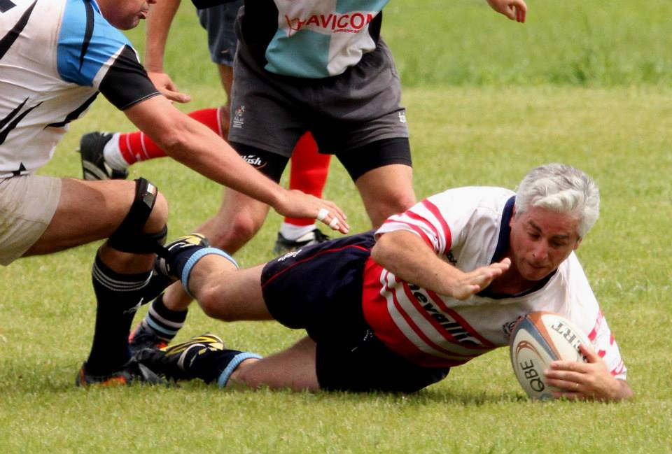  Areco Rugby Club - Centro Naval - RugbyV - Areco vs RON XV (Centro Naval) - Primer Encuentro de Veteranos en Areco con Vaquillona c/ Cuero 2014 (#ArecoVsRONXV2014) Photo by: Luis Robredo | Siuxy Sports 2014-10-18