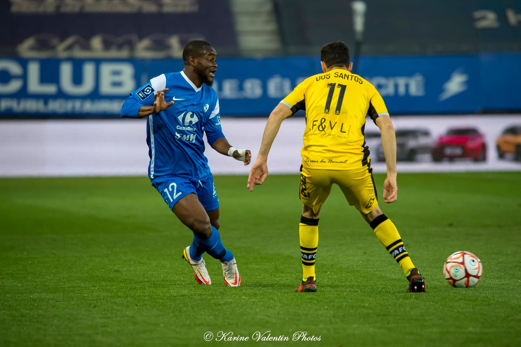 Grenoble Foot 38 - Valenciennes FC - Soccer - Grenoble (3) vs (0) Valenciennes (#GF38vsValenciennes2022) Photo by: Karine Valentin | Siuxy Sports 2022-04-19
