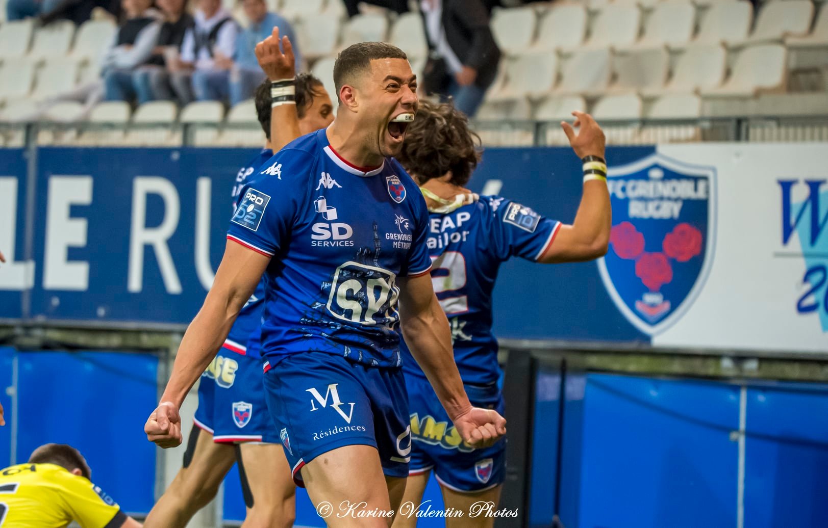 Karim QADIRI -  FC Grenoble Rugby - US Carcassonne - Rugby - Grenoble (28) vs (23) Carcassonne (#FCGRvsUSC2022) Photo by: Karine Valentin | Siuxy Sports 2022-04-22