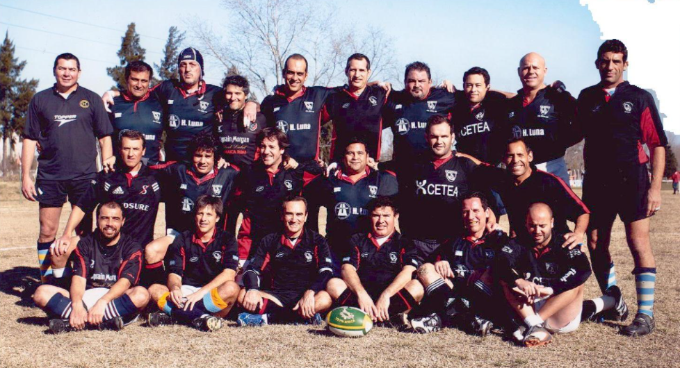 Pablo ALONSO - Pablo Daniel BUSTOS - Roberto COBELO - Guillermo GARAT - Brian LEDESMA - Fabian MEDINA - Edgardo PERES - Gerardo RASCOVAN - Hernan Gabriel ROJAS - Guido SPINA -  Las Anguilas Rugby -  - RugbyV -  () Photo by:  | Siuxy Sports 2009-10-01