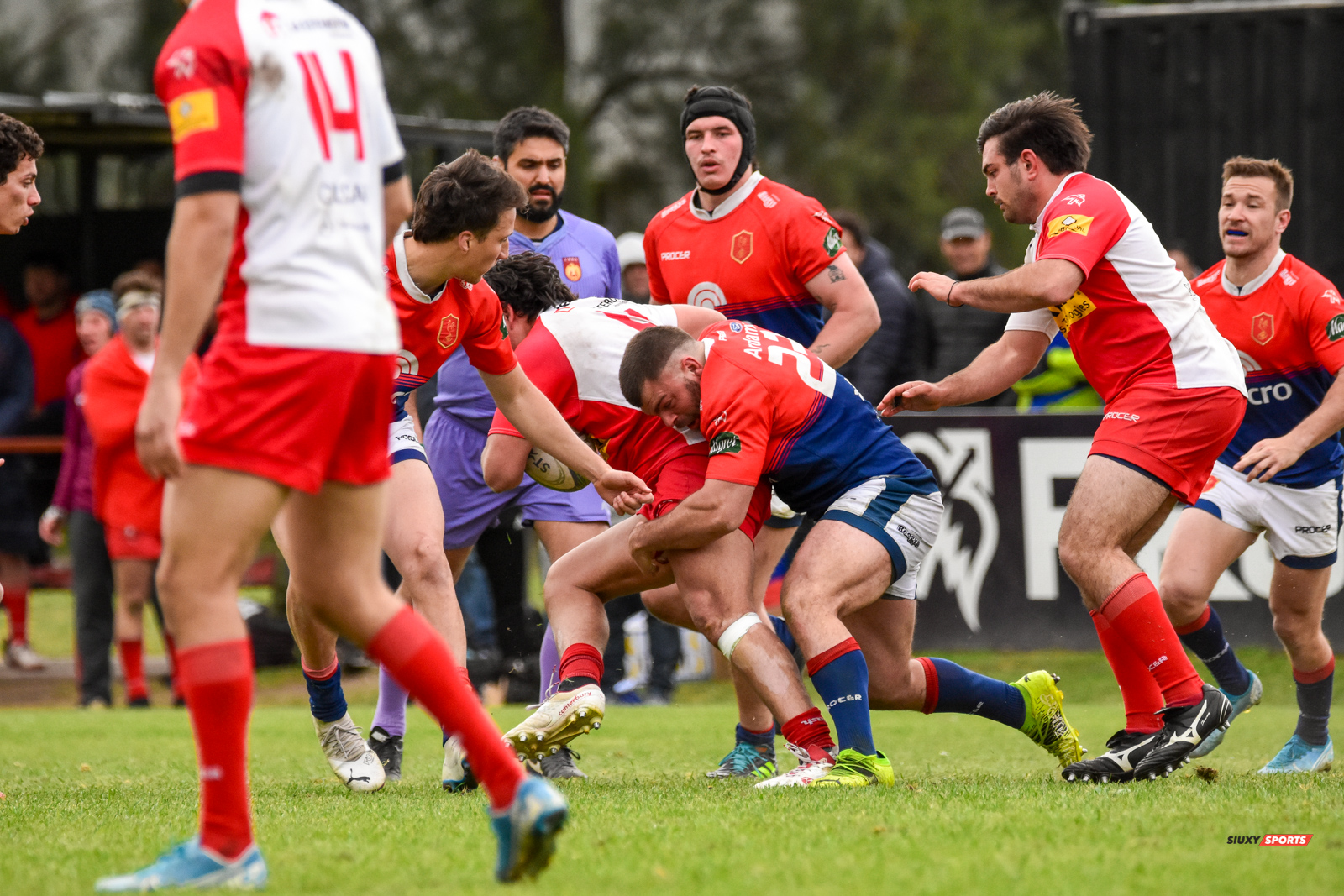 Luca D'ESPÓSITO - Pedro ROCA -  Asociación Deportiva Francesa - Mariano Moreno - Rugby - URBA 1A - Deportiva Francesa (17) vs (13) Mariano Moreno - Primera (#ADFMMPri2022) Photo by: Ignacio Pousa | Siuxy Sports 2022-10-08