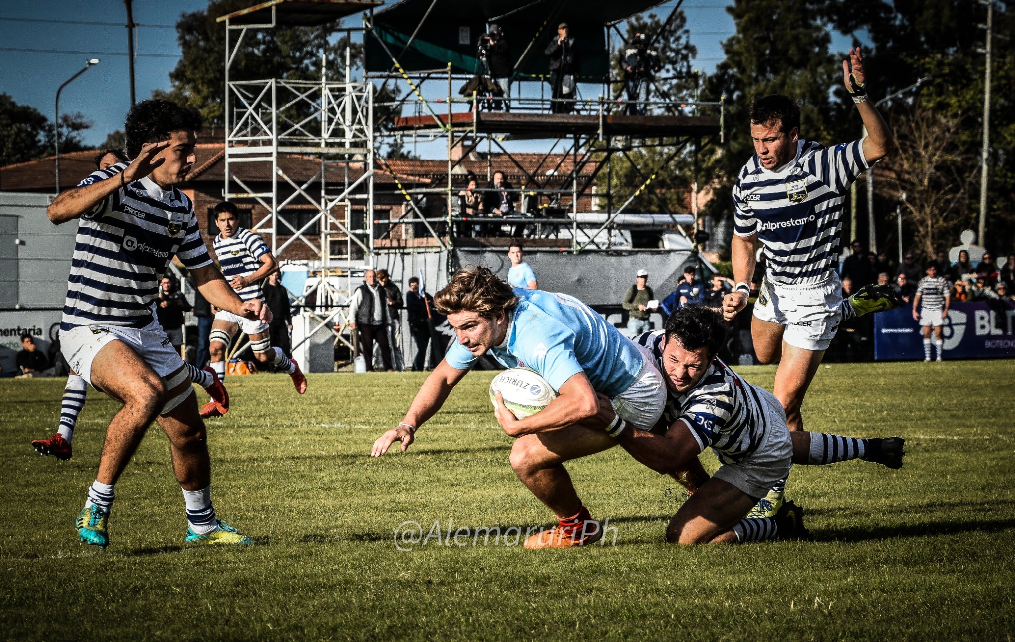  San Patricio - Club San Carlos - Rugby - San Patricio (25) vs (16) San Carlos - URBA - Primera (#SanPaSanCar2022Prim) Photo by: Alejandra Maruri | Siuxy Sports 2022-06-04