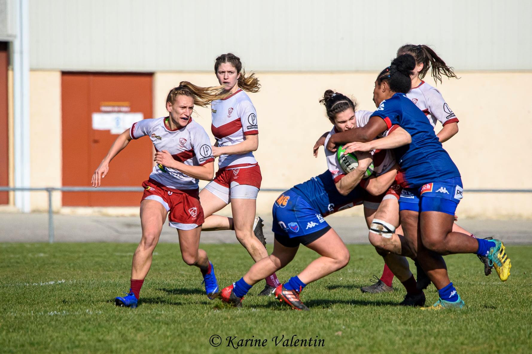 Morgane BOURGEOIS - Fabiola FORTEZA -  FC Grenoble Rugby - Stade Bordelais - Rugby - FC Grenoble VS Stade Bordelais (#GrenobleSBordelais2021jan) Photo by: Karine Valentin | Siuxy Sports 2021-01-31