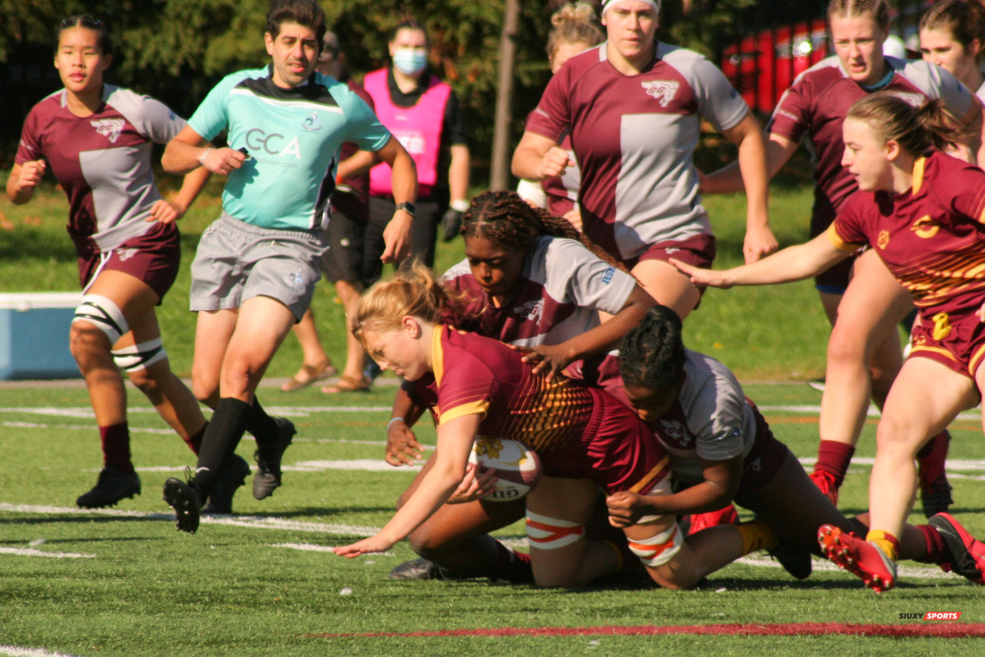 Alec MONTEALEGRE -  Université Concordia - Université Ottawa - Rugby -  (#ConcordiaVsOttawa2021w) Photo by:  | Siuxy Sports 2021-10-17