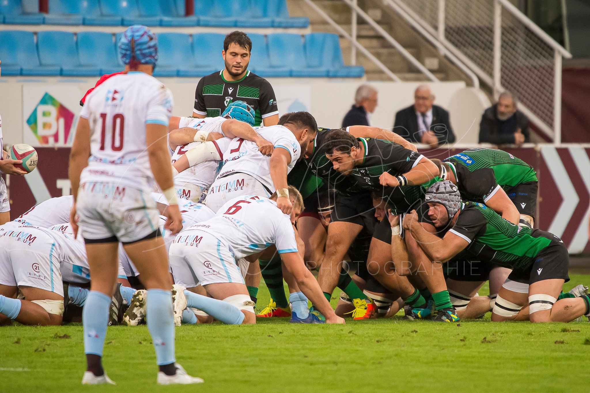  CS Bourgoin-Jallieu - RC Suresnes - Rugby - CSBJRC vs Suresnes - 2022 (#csbjrcsuresnes2022) Photo by: Karine Valentin | Siuxy Sports 2022-10-08