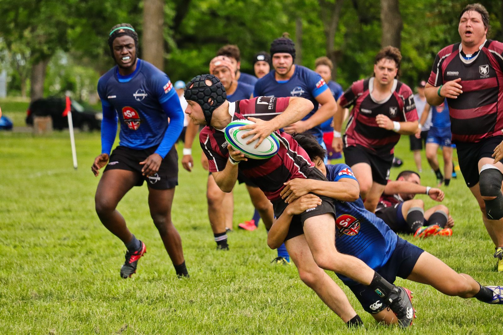  Montreal Wanderers Rugby Football Club - Westmount Rugby Club - Rugby - Wanderers Vs Westmount - 2022 (#WanderWest2022) Photo by: Rakeem Bien-Aimé | Siuxy Sports 2022-05-28