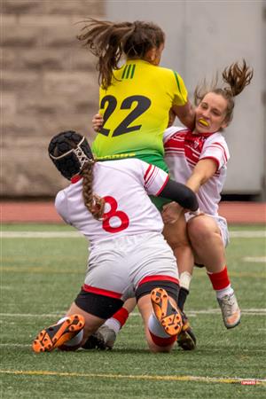RSEQ - Rugby Fém - McGill U. (7) vs (25) Sherbrooke U. - Reel A1 - 1st half