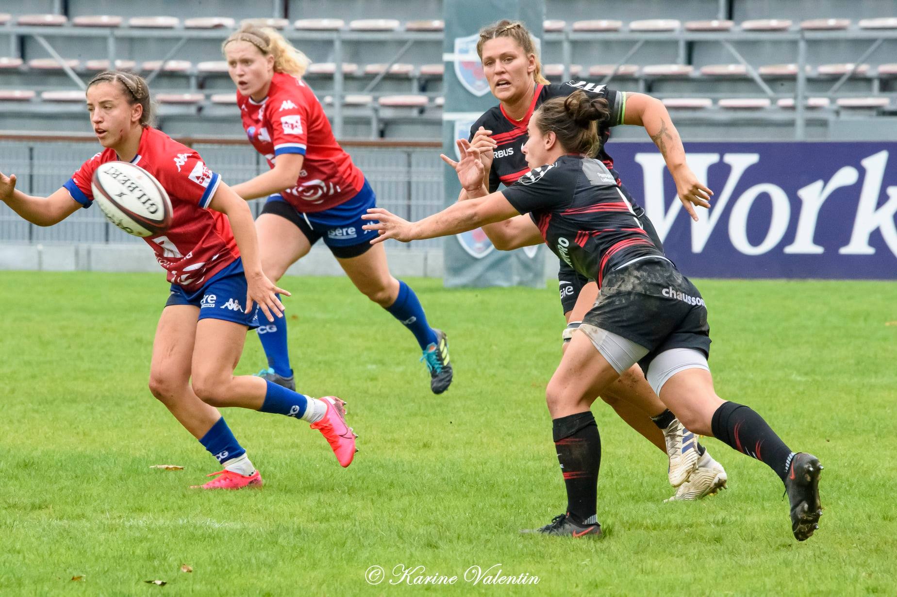 Alexandra CHAMBON -  FC Grenoble Rugby - Stade Toulousain - Rugby - FC Grenoble VS Toulouse (#GrenobleVsToulouse2021sep) Photo by: Karine Valentin | Siuxy Sports 2021-09-26
