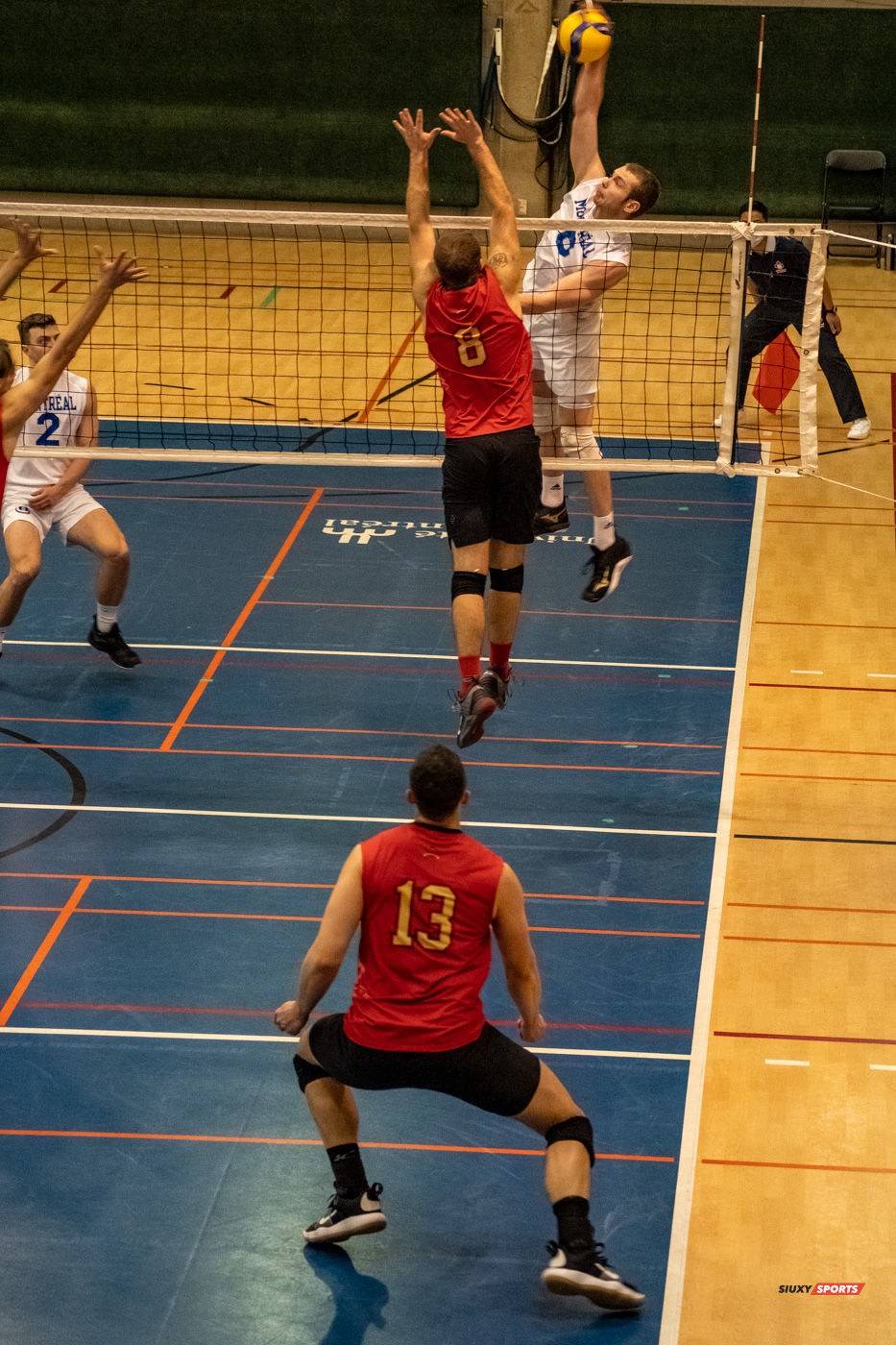 Ludovic MARTIN -  Université de Montréal - Université Laval - Volleyball - Université de Montréal (3) vs Université Laval (2) (#CarabinsVsRgeOr2022VolleyM) Photo by:  | Siuxy Sports 2022-03-05