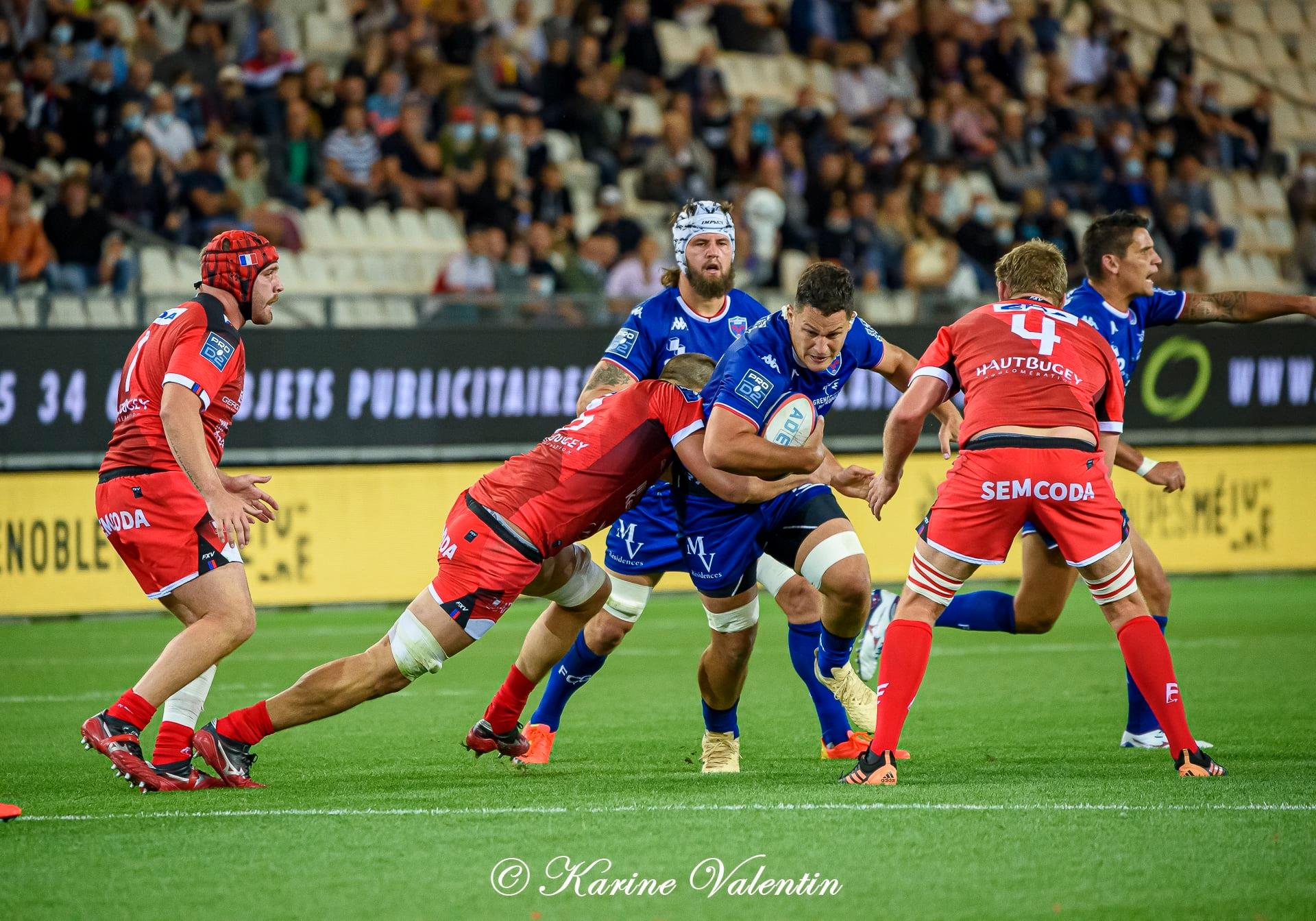  FC Grenoble Rugby - US Oyonnax Rugby - Rugby - Grenoble Vs Oyonnax (#FCGvsUSORoct2021) Photo by: Karine Valentin | Siuxy Sports 2021-08-27