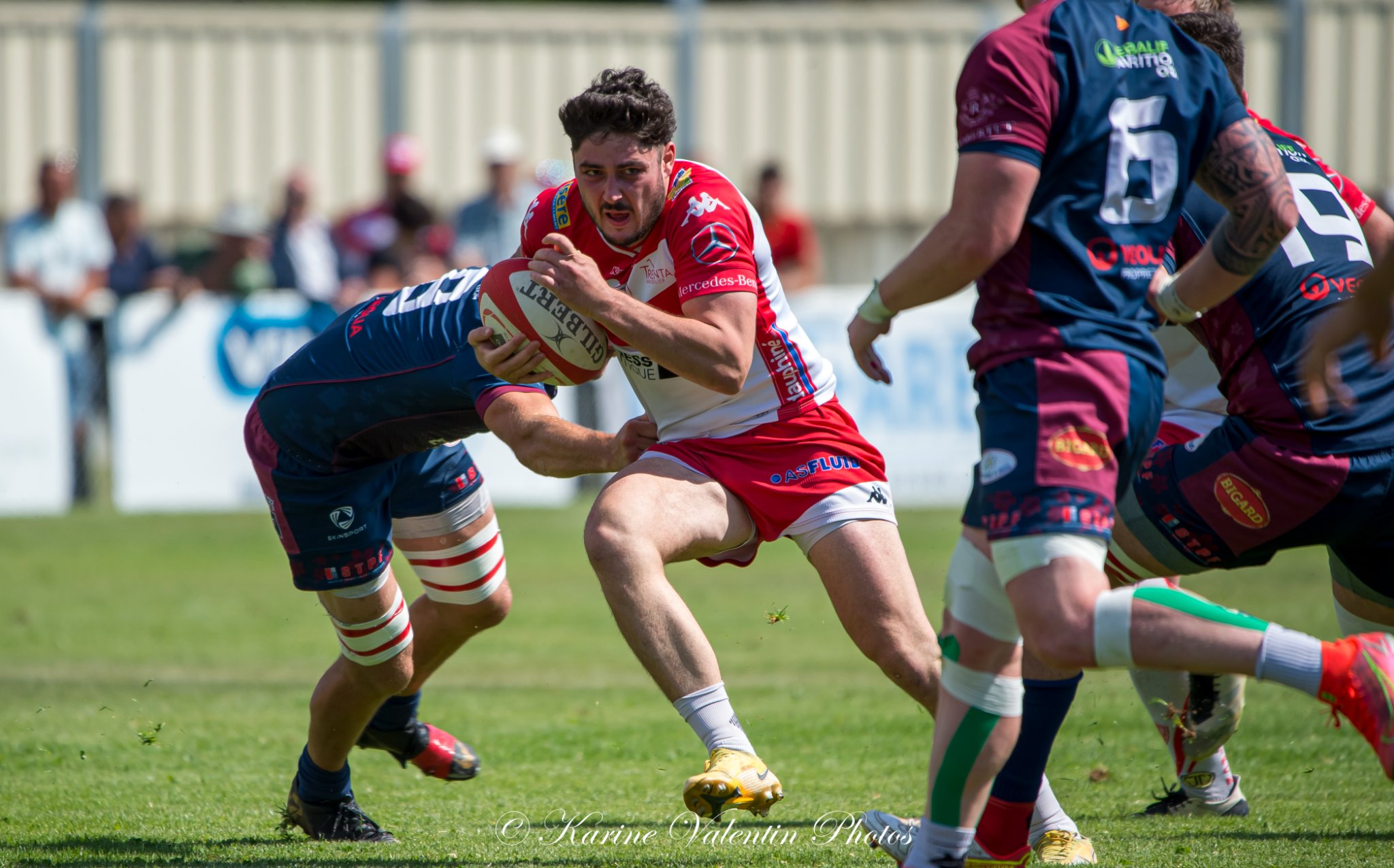  Stade Olympique Voironnais - Rugby Olympique de Grasse - Rugby - SOV (16) vs (27) ROG (#SOVvsROG2022) Photo by: Karine Valentin | Siuxy Sports 2022-05-29