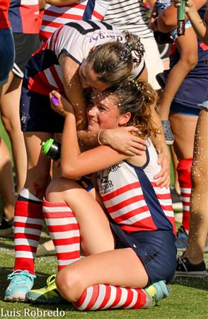 Festejos campeonato 2021 de Hockey - Asociación de Hockey del Oeste