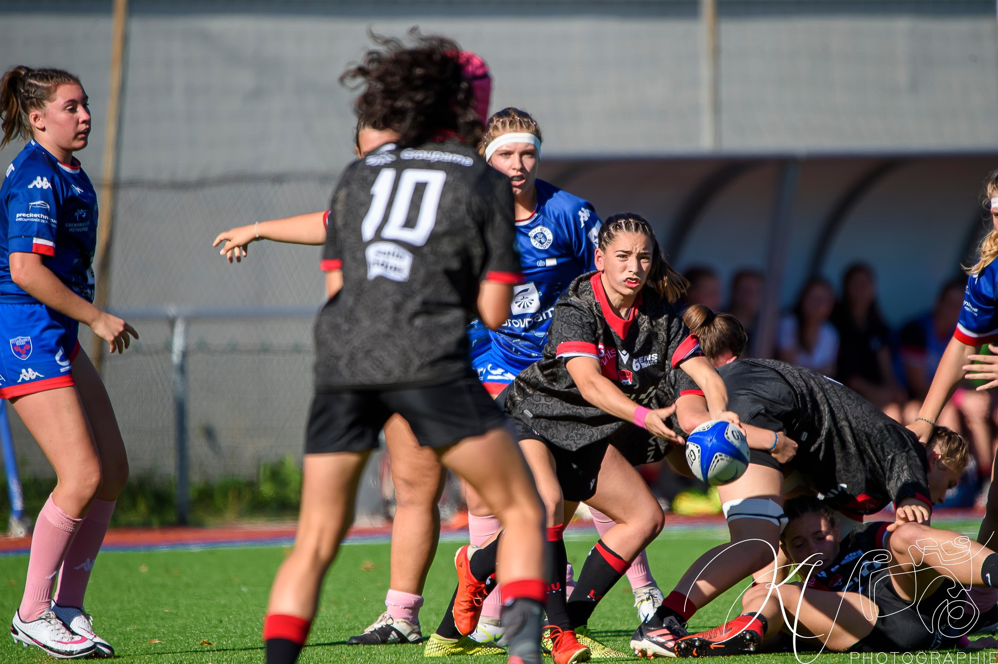  FC Grenoble Rugby - Lyon Olympique Universitaire - Rugby - Match Amical U18 - FCG Amazones vs LOU (#U18FCGLOU2022) Photo by: Karine Valentin | Siuxy Sports 2022-10-22